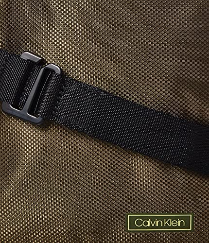 Calvin Klein - Revealed 2g Mini Reporter, Organizadores de bolsos Hombre, Verde (Dark Olive), 0.1x0.1x0.1 cm (W x H L)