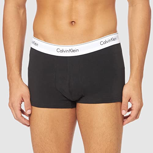 Calvin Klein Trunk 2Pk Bóxer, Negro, M (Pack de 2) para Hombre