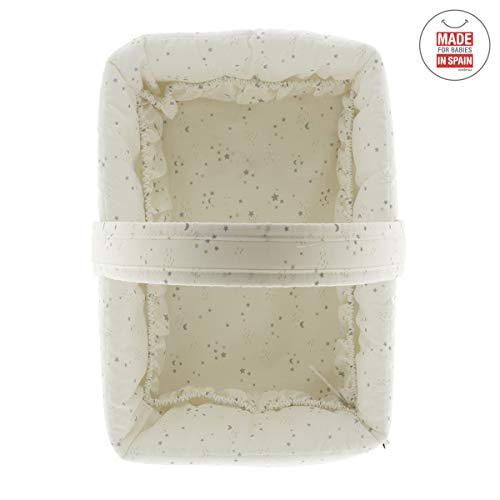 Cambrass Layette Canastilla de Almacenamiento, Beige (Sky Beige), 22.5x29x29 cm