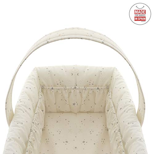 Cambrass Layette Canastilla de Almacenamiento, Beige (Sky Beige), 22.5x29x29 cm