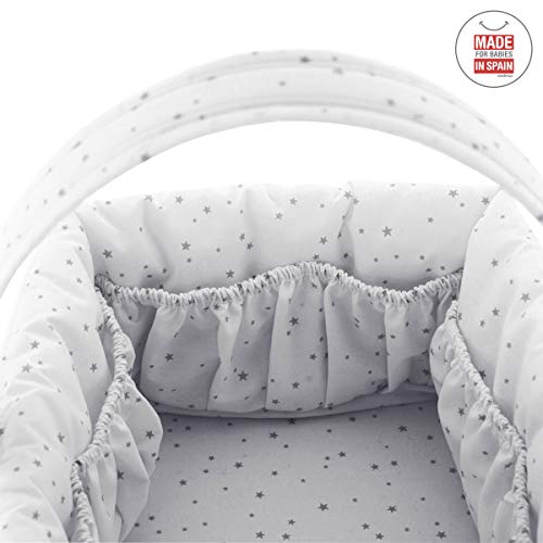 Cambrass Layette Canastilla de Almacenamiento, Gris (Astra Grey), 22.5x29x29 cm