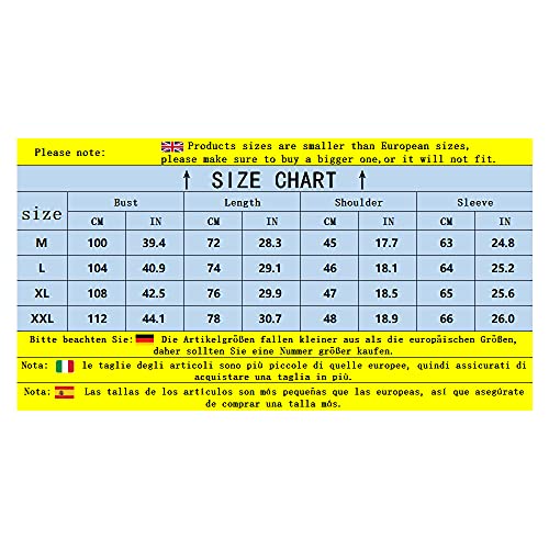 Camisa Negocios Hombre Transpirable Slim Fit Color Sólido con Cuello En V Hombre Camisa Casual Botones Básicos Verano Hombre Camisa Cuello Alto Manga Larga Hombre Camisa Henley D-Blue L