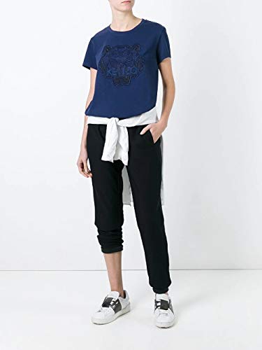 Camiseta con Logo Tiger Bordado de Kenzo Talle S