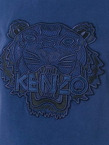 Camiseta con Logo Tiger Bordado de Kenzo Talle S