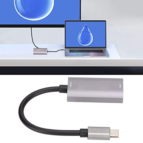 Captura de Juegos, Controladores Sofisticados Interfaz Multimedia USB C a HD Multifuncional Tarjeta de Captura de Video Low Delay 1080p60 para para para