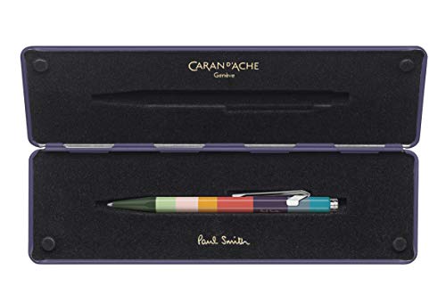 Caran d'Ache Paul Smith 852 - Bolígrafo estuche Damson, color morado