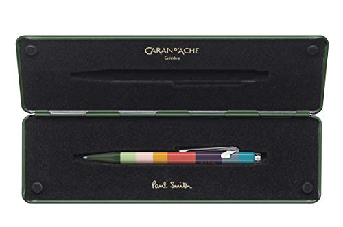 Caran d'Ache Paul Smith 855 - Bolígrafo, estuche Racin Green