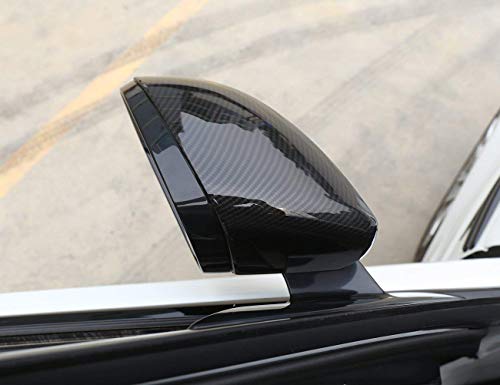 Carcasa del espejo retrovisor del coche para Evoque Discovery Sport 2015-2019,For Jag F-Pace X761, tapa del espejo retrovisor, accesorios de modificación de la cubierta del espejo de la puerta lateral