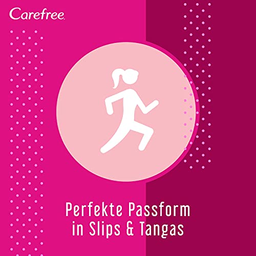 Carefree Cotton Feel Flexiform - Compresas para slip y tanga (5 paquetes de 56 unidades, sin perfume)