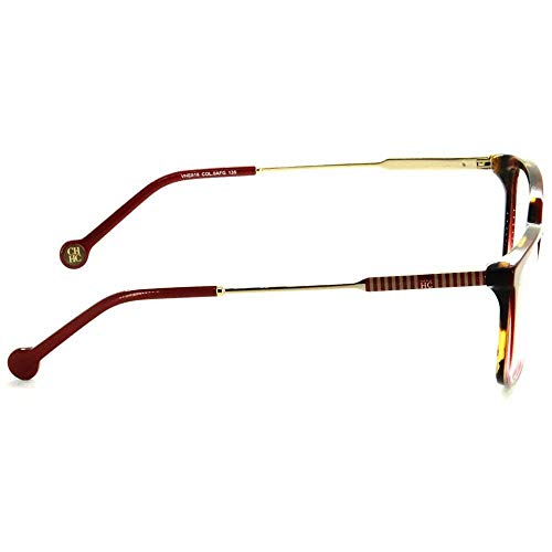 Carolina Herrera Vhe816, Monturas De Gafas Mujer, Burgundy Gradient Brown Habana (0AFG)