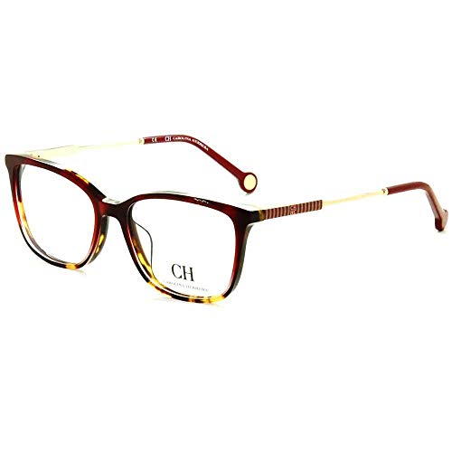 Carolina Herrera Vhe816, Monturas De Gafas Mujer, Burgundy Gradient Brown Habana (0AFG)