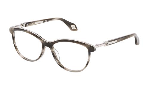 Carolina Herrera VHN564C53096N Gafas, Shiny Grey Havana, 53/15/140 para Mujer