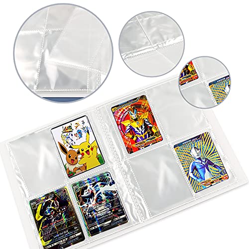 Carpeta de Titular de Tarjetas, Álbum de Cartas Coleccionables, Álbum de Entrenador de Cartas GX EX. El álbum Tiene 30 páginas y Puede Contener 240 Tarjetas
