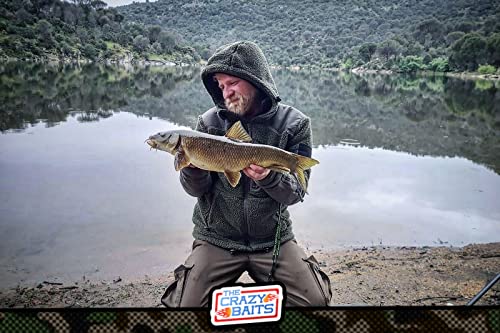 carpfishing. POPUPS. Boilies Cebo Flotante para Pesca de Carpas con aminoacidos y proteinas. Bote de 50 Gramos. Gama THEKRAKEN Marca TheCrazyBaits.