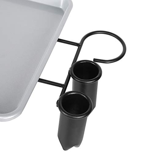 Carrito de peluquería con Ruedas Carrito de Herramientas para peluquería de salón Bandeja de Aluminio Altura Ajustable Carrito de peluquería Bandeja para teñir el Cabello Salón de Belleza SPA