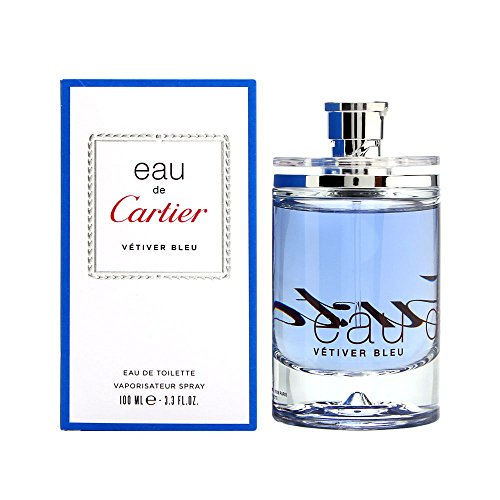 Cartier 1015342 Eau de Vetiver Bleu Agua de Colonia - 100 ml