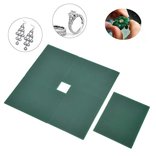 Carving Wax 5pcs 2mm Rodajas de cera para tallar Modelado de joyas Grabado Fabricación de accesorios Kit de fabricación de joyas Cera para tallar en rodajas, cera para modelar