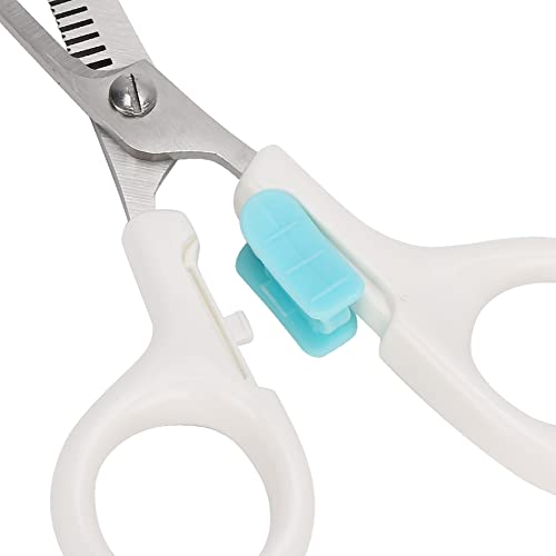 Castaño Peluquería Tijeras, Inoxidable Acero Cabello Diente Propina Cortes con Inoxidable Acero