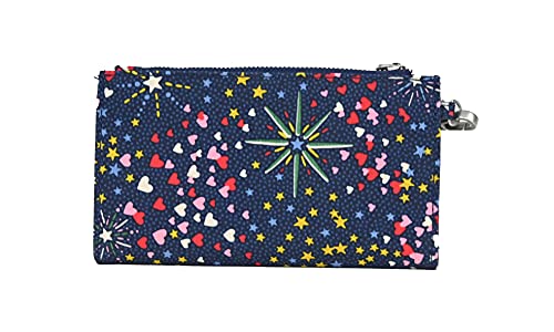 Cath Kidston Midnight Stars - Cartera para teléfono con diseño de estrellas, color azul marino