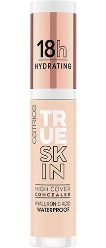 Catrice Cosméticos True Skin Corrector de alta cubierta 18h Hidratante Impermeable Maquillaje (002 Neutro Marfil)