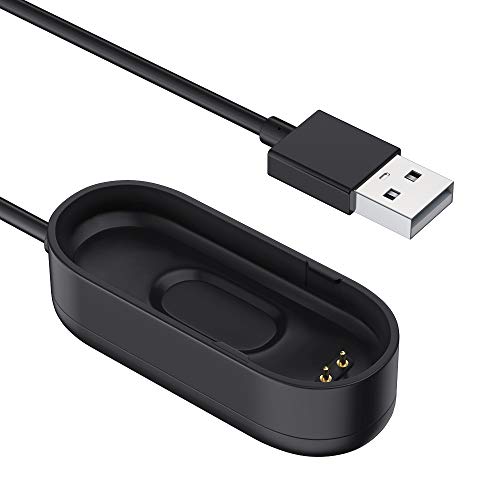 CAVN Cargador compatible con Xiaomi Mi Band 4, 1 cable de carga USB de repuesto compatible con Xiaomi Mi Band 4