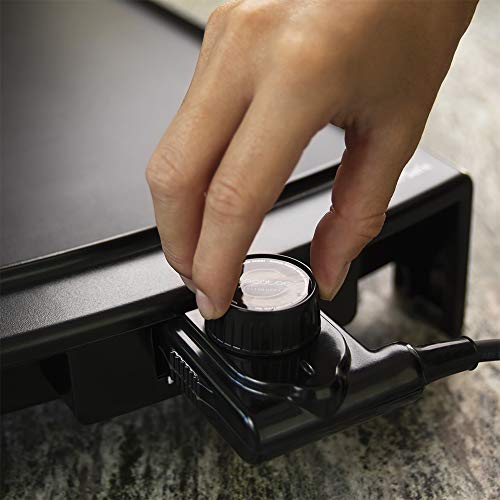 Cecotec Plancha de Asar Tasty&Grill 3000 Blackwater. Potencia 2600 W, Resistencia en E, Termostato Regulable, Apta para lavavajillas