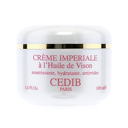 Cedib Paris Crema Hidratante Imperiale al Aceite de Visón, Crema Ligera, 100 Mililitros
