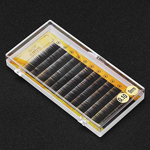 Ceja Falsa 3D, extensión de Mejora de ceja Falsa Reutilizable Natural, Cejas Artificiales Negras Hechas a Mano Individuales 12 Piezas(9mm)