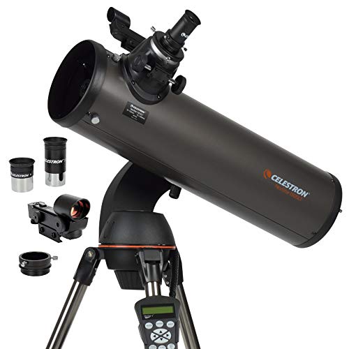 Celestron CE31145-DS NexStar 130 SLT Series Newtonian - Telescopio reflector (importado de Inglaterra), Negro
