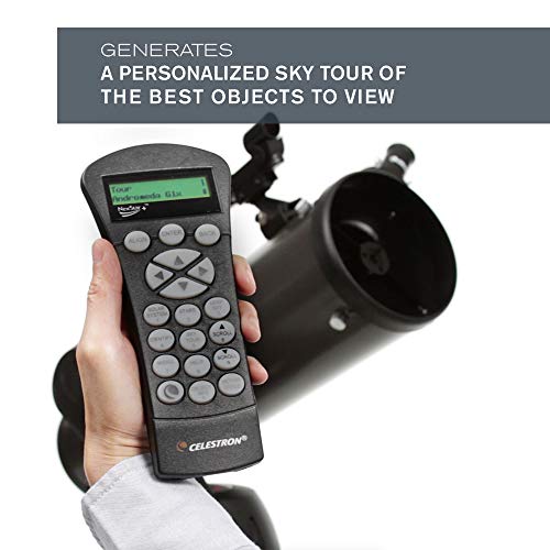 Celestron CE31145-DS NexStar 130 SLT Series Newtonian - Telescopio reflector (importado de Inglaterra), Negro