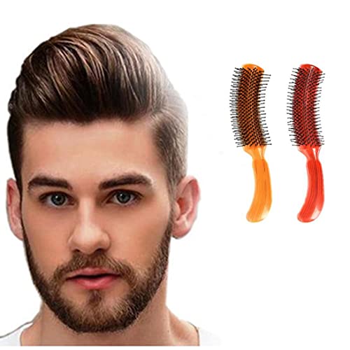 Cepillo para el cabello Pein Pein Peine Scalp Scalp Massager Plastic Fashion Pein Style Herramienta Red, Peine Peine