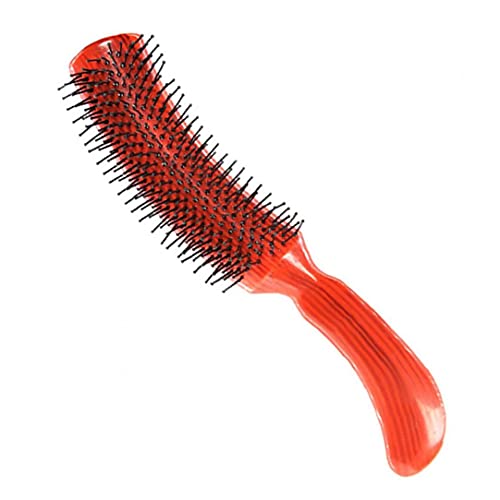 Cepillo para el cabello Pein Pein Peine Scalp Scalp Massager Plastic Fashion Pein Style Herramienta Red, Peine Peine
