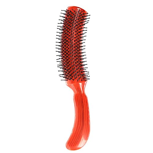 Cepillo para el cabello Pein Pein Peine Scalp Scalp Massager Plastic Fashion Pein Style Herramienta Red, Peine Peine