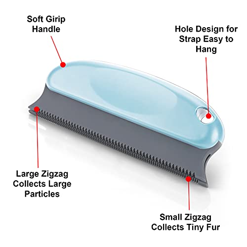 Cepillo removedor de Pelo para Mascotas, removedor de Pelo de Perro para alfombras, Ropa, Muebles, sofá, Coches, Peine de Pelo de Gato, Cepillo para Pelo de Mascota, Productos de depilación de Perro