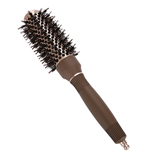 Cepillos redondos, peine antiestático para el cabello Nano Ceramic Thermal Ceramic & Ionic Hairdressing Brush Tool para secar, peinar, rizar, agregar volumen y brillo al cabello(32 #)