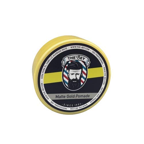 Cera peinados Matte Gold Pomade - Fijador en acabado Mate Profesional