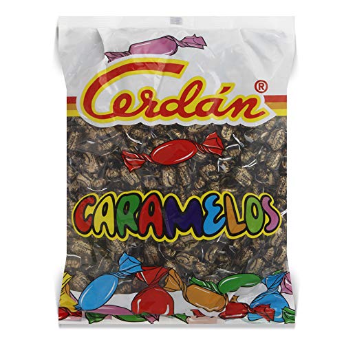 Cerdán Caramelos Cubalibre duro dos Lazos sabor cola 300 Unidades 1 kg