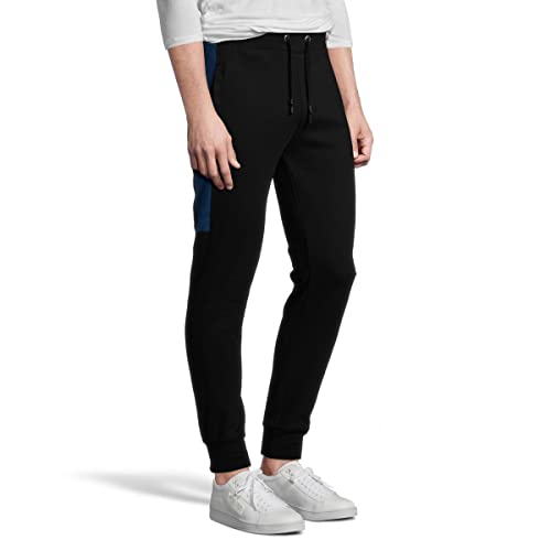 Cerruti 1881 Pantalón de Jogging liso Dieppe, azul marino, M