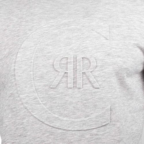 Cerruti 1881 Sudadera de cuello redondo con relieve Pratolino, gris, XL