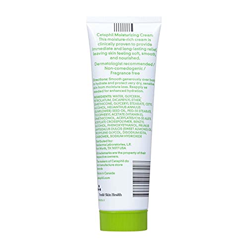 Cetaphil Moisturizing Cream for Dry Sensitve Skin Fragrance Free 90 ml