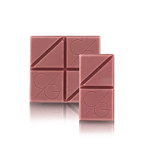 CG Tableta de Chocolate Gourmet, Chocolate Ruby con Granada, 60g