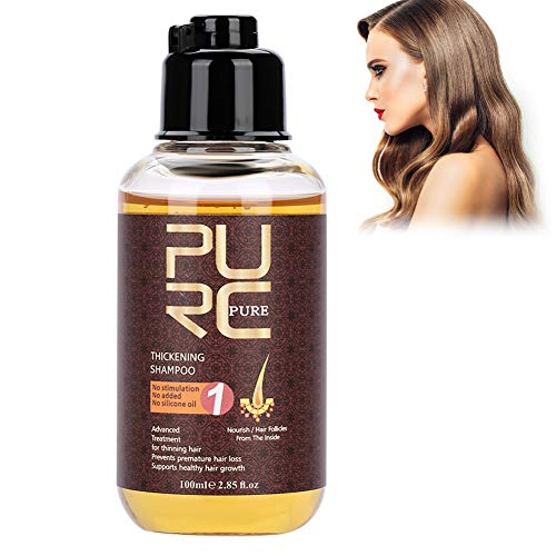 Champú para el cabello, acelerador del crecimiento del cabello, crecimiento de pérdida de espesor, aumenta la pérdida de cabello