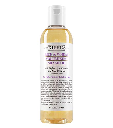 Champú voluminizador de arroz y trigo (para cabello plano, fino o sin vida)