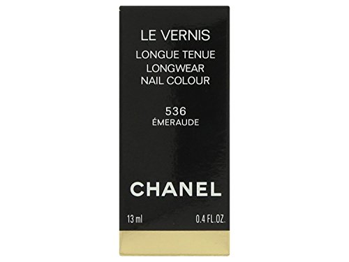 Chanel Le Vernis Nail Colour Pintauñas, Tono 536 Emeraude - 13 ml