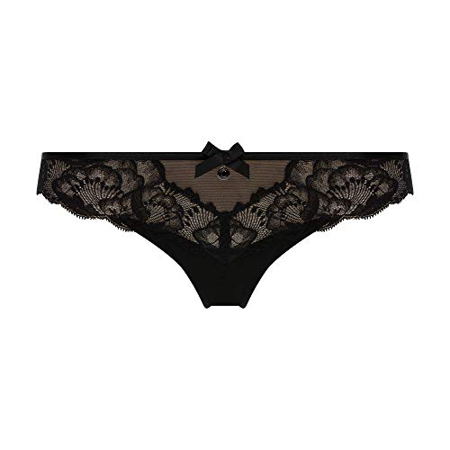 Chantelle Orangerie Culotte, Noir, 38 para Mujer