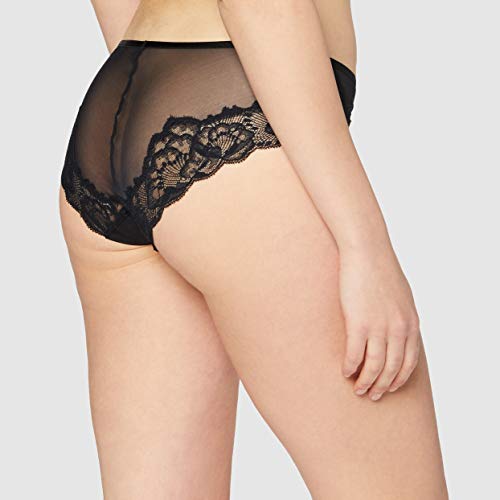 Chantelle Orangerie Culotte, Noir, 38 para Mujer