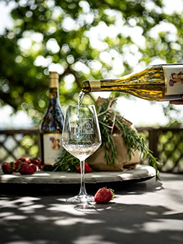 Chardonnay di Montemaggio - Vino Blanco Seco Orgánico Elegante Ecologico de Italia - 100% Chardonnay - Corcho de Vidrio - IGT Toscana Italiana - Fattoria di Montemaggio - 0.75L - 1 Botella