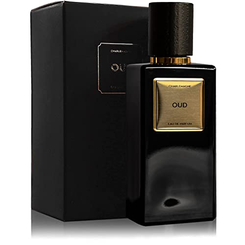 Charlemagne Eau de Parfum Oud - Fragancia Noble para Hombre - Eau de Parfum Hombre 50ml Perfume para Hombre - Fragancia/Perfume de Madera de Oud de larga duración para Hombre - Perfume de Oud