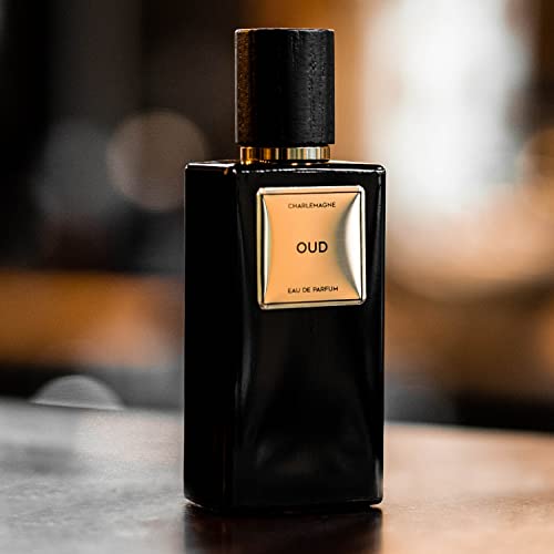 Charlemagne Eau de Parfum Oud - Fragancia Noble para Hombre - Eau de Parfum Hombre 50ml Perfume para Hombre - Fragancia/Perfume de Madera de Oud de larga duración para Hombre - Perfume de Oud