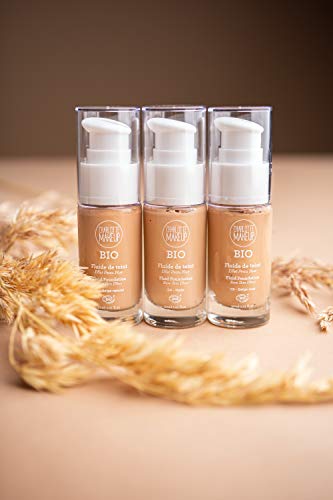 CHARLOTTE MAKE UP - Le Teint - Le Fluido de Teint BIO - Beige natural - Unificar y renovar el brillo del tinte - 30 ml